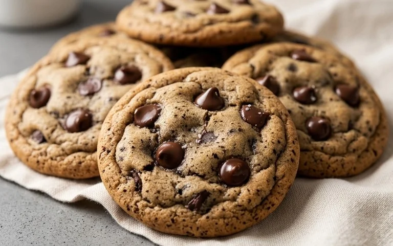 Espresso Chocolate Chip Cookies