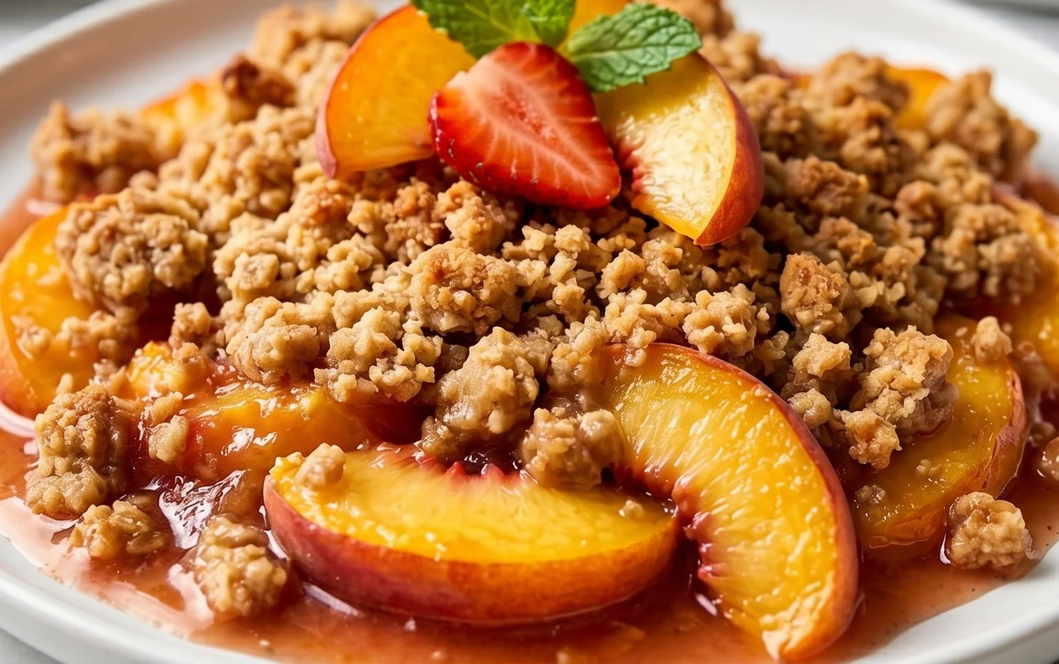 Peach Crisp