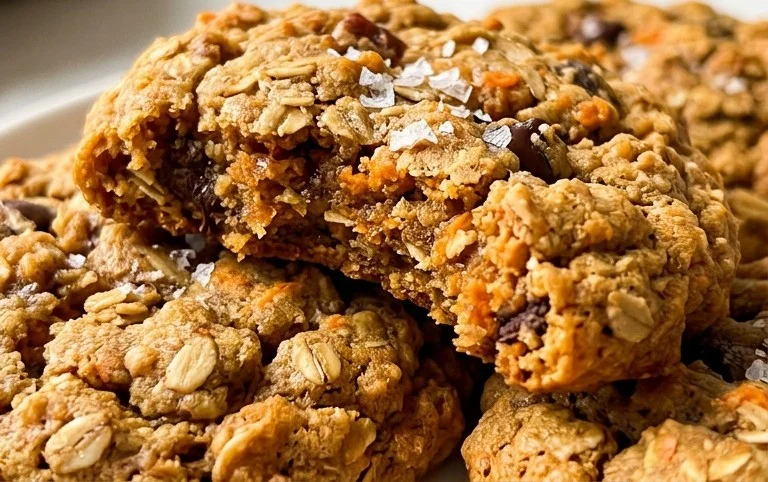 Sweet Potato Oatmeal Cookies