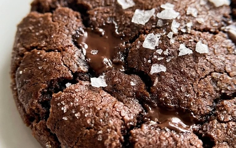 Salted Brownie Cookies