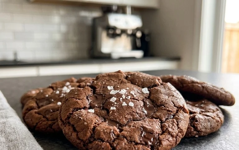 Salted Brownie Cookies