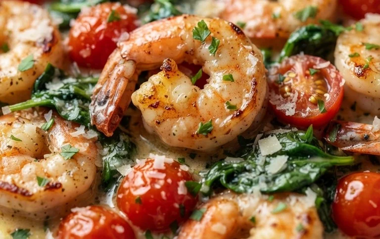 Tuscan Shrimp (One-Pan, 30-Minute Dinner)