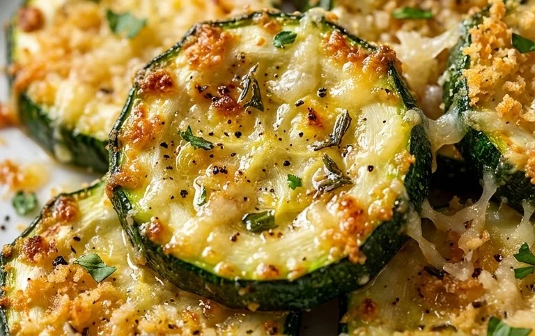 Baked Parmesan Zucchini