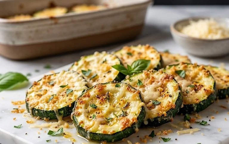 Baked Parmesan Zucchini