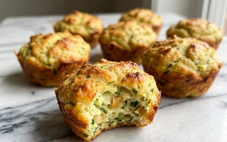 Zucchini Garlic Bites