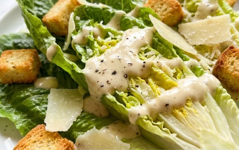 Caesar Salad Dressing (Classic, Creamy & 5 Minutes) 🥗