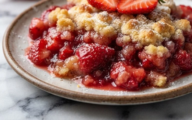 Strawberry Cobbler