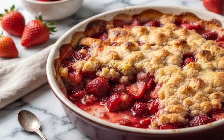 Strawberry Cobbler