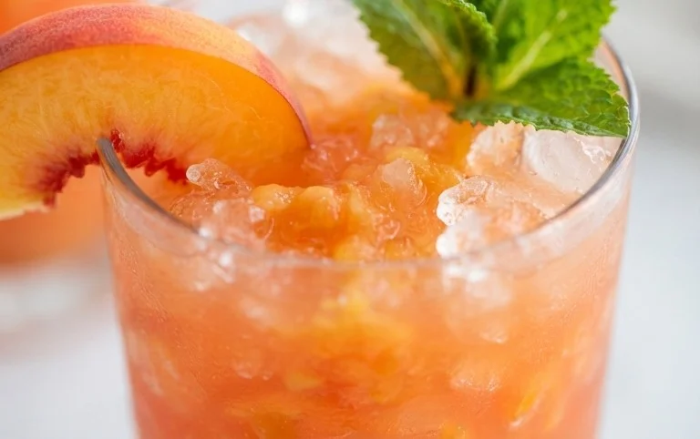 Refreshing Peach Lemonade