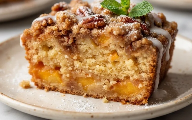 Peach Cobbler Pound Cake