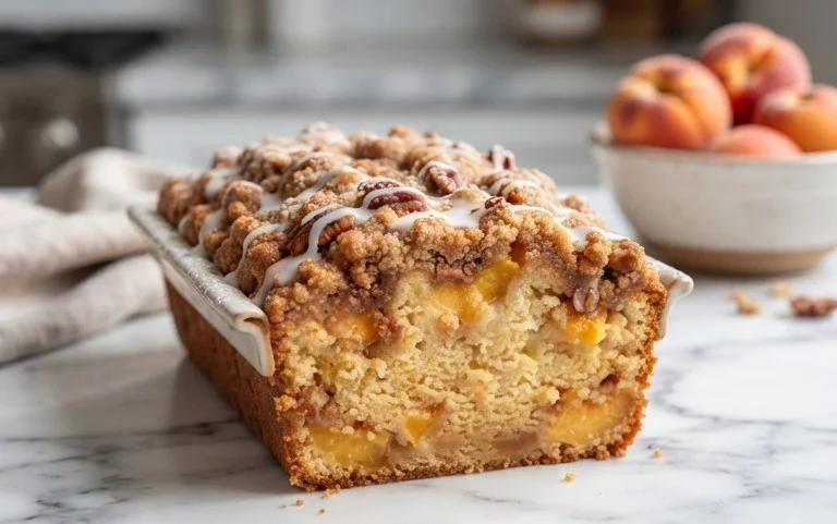Peach Cobbler Pound Cake