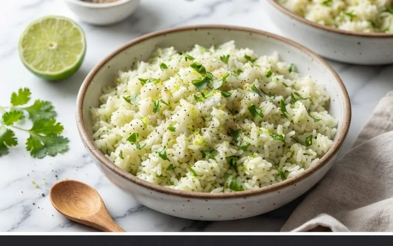 Perfect Cilantro Lime Rice