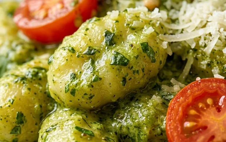 Creamy Pesto Gnocchi