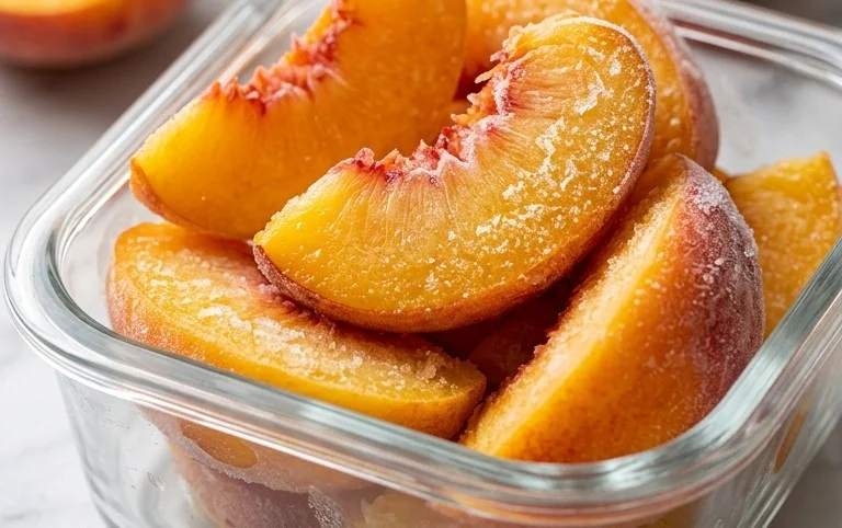 Freezing Peaches, How to Easily Freeze Peaches