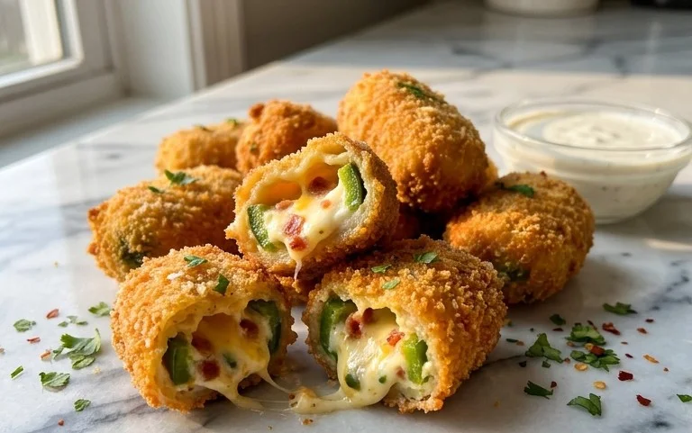 Fried Jalapeno Popper Bites