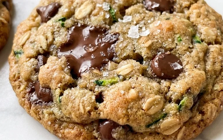 Zucchini Chocolate Chip Cookies