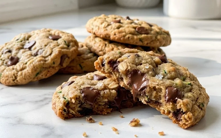Zucchini Chocolate Chip Cookies
