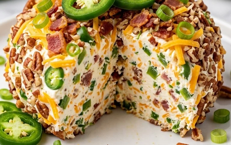 Jalapeno Popper Cheese Ball