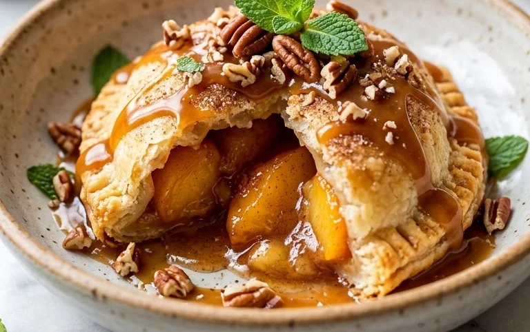 Peach Dumplings