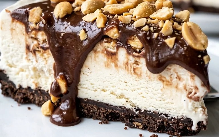 Buster Bar Ice Cream Cake