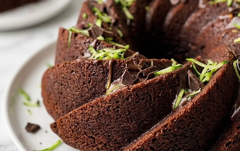 Chocolate Zucchini Bundt Cake 
