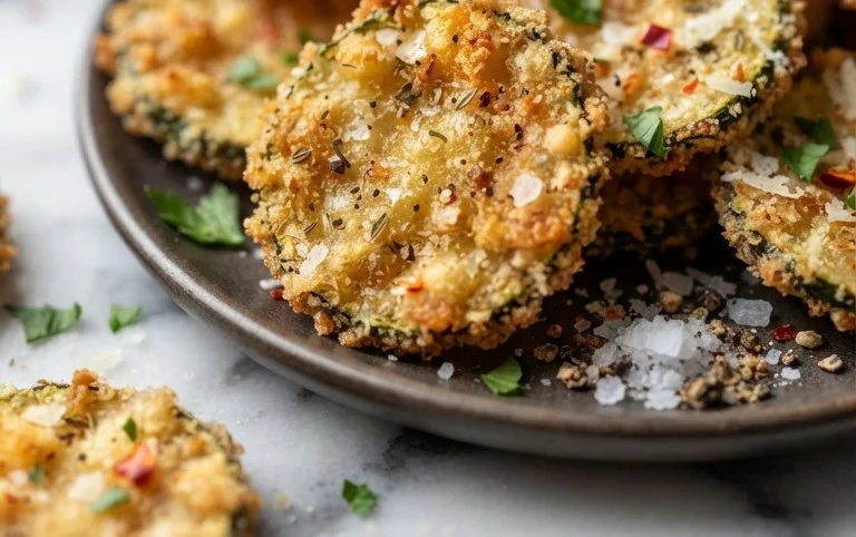 Crispy Baked Zucchini Chips