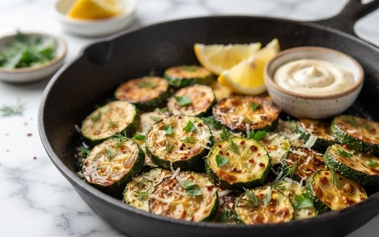 Pan Fried Zucchini