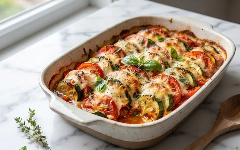 Zucchini Tomato Bake